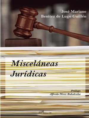 cover image of Misceláneas jurídicas